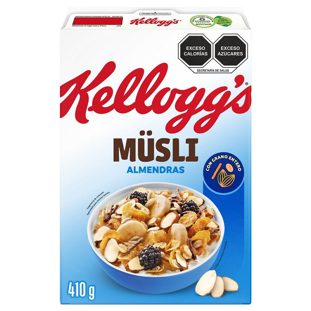 Cereal Multigranos Almendra Miel Canela Muesli (caja)