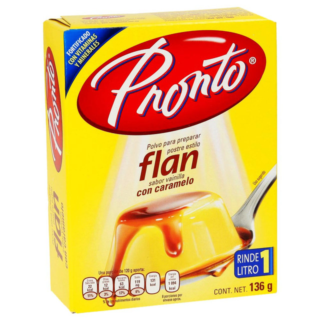 Vanilla with Caramel Flan (box)