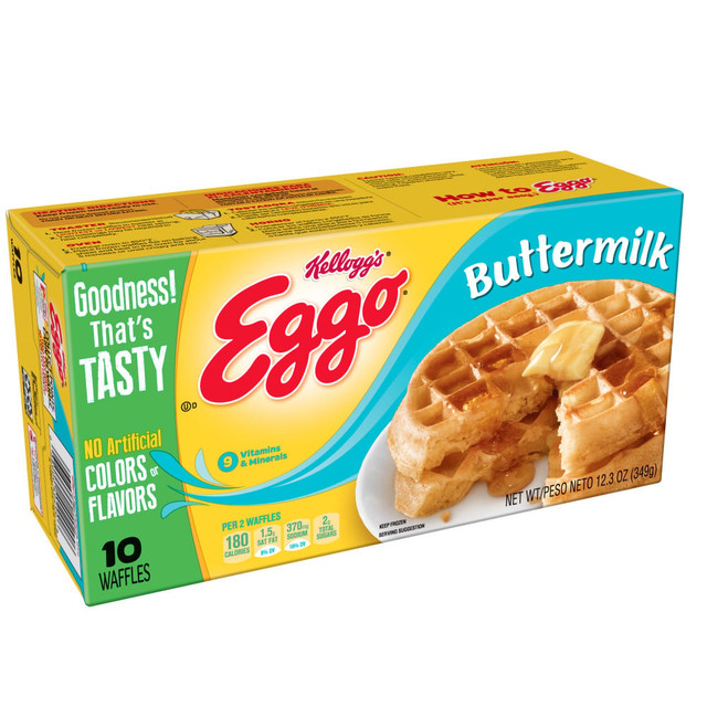 Frozen Waffle with Butter (box)