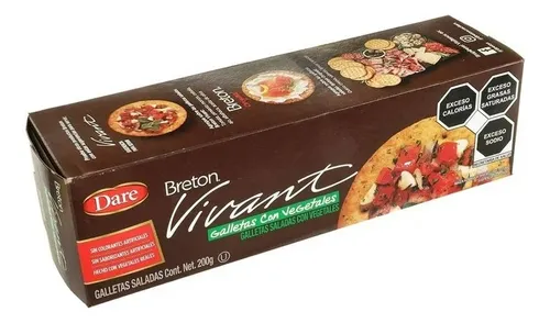 Vivant veggie crackers (caja)