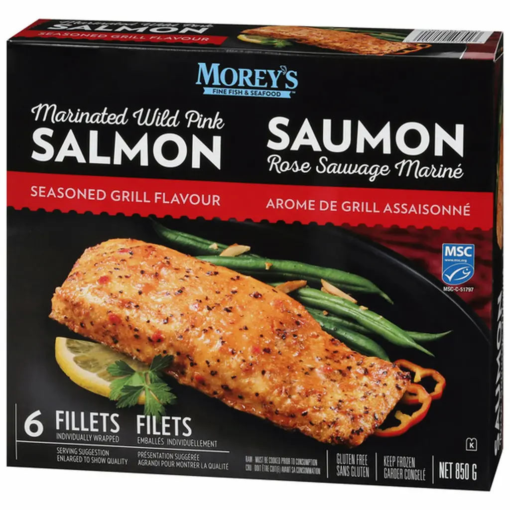 Marinated Wild Pink Salmon (box)