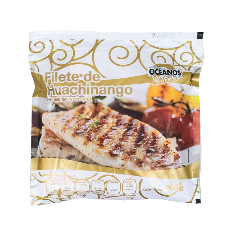 Filete de Pescado Huachinango (907grs)