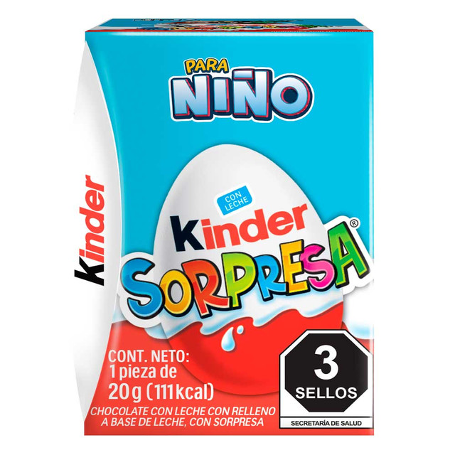 Chocolate Kinder Sorpresa Niño (pz)