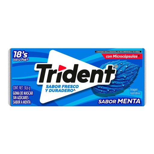 Mint Chewing Gum Trident (ea)