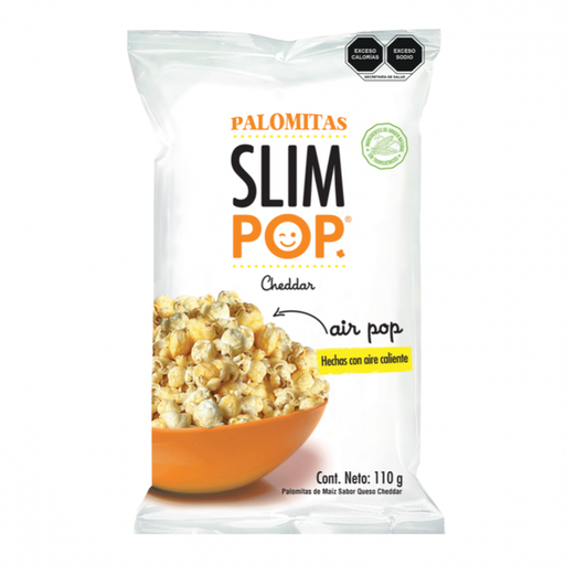 Cheddar Cheese Popped Popcorn Slim Pop (bag)