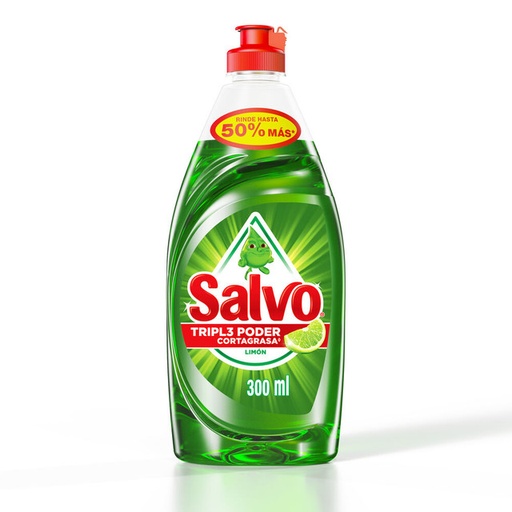 Detergente Lavatrastes Salvo (300ml)