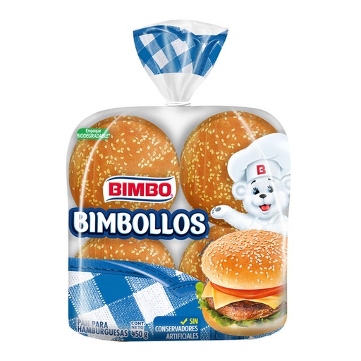 Pan Para Hamburguesa (pz)