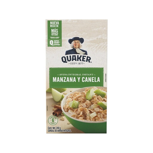 Avena Instantánea Manzana Canela (caja)