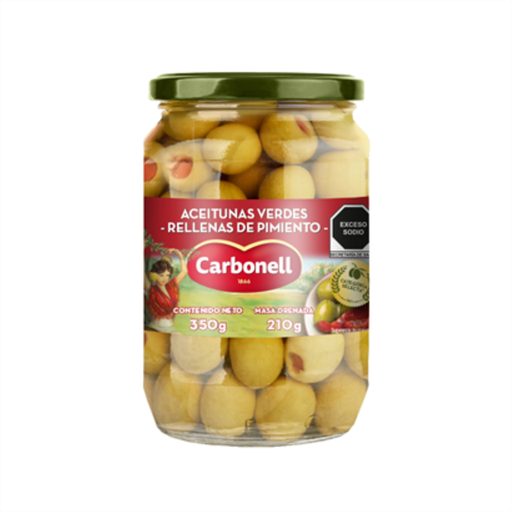 Aceitunas Con Pimiento (frasco)
