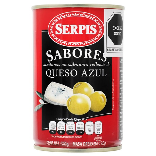Aceitunas Rellenas De Queso Azul  (lata)