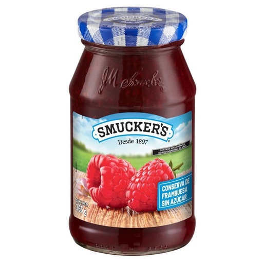 Mermelada De Frambuesa Sin Azúcar Smuckers (pz)