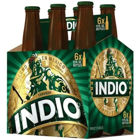 Cerveza Indio (6-pack)